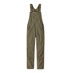 Women's All Seasons Hemp Canvas Bib Overalls - Long