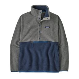 Men's Retro Pile Half-Snap Fleece Pullover