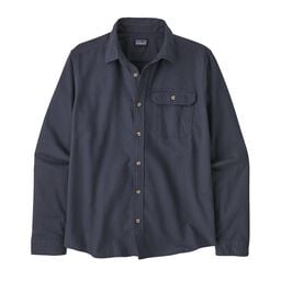Men's Long-Sleeved Lightweight Fjord Flannel Shirt - Smolder Blue, M