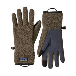 Retro Pile Fleece Gloves