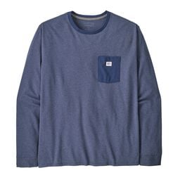 Men's Long-Sleeved Shop Sticker Pocket Responsibili-Tee®