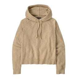 Women's Recycled Wool-Blend Hooded Pullover Sweater